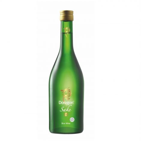 Doragon Sake (green bottle)